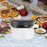 Maxbell Sealed Container Canister Food Coffee Bean Storage Container for Spice Sugar Glass 400ml