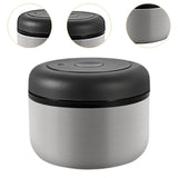 Maxbell Sealed Container Canister Food Coffee Bean Storage Container for Spice Sugar Silver 400ml