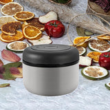 Maxbell Sealed Container Canister Food Coffee Bean Storage Container for Spice Sugar Silver 400ml