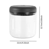 Maxbell Sealed Container Canister Food Coffee Bean Storage Container for Spice Sugar Glass 700ml