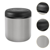 Maxbell Sealed Container Canister Food Coffee Bean Storage Container for Spice Sugar Silver 700ml