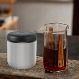 Maxbell Sealed Container Canister Food Coffee Bean Storage Container for Spice Sugar Silver 700ml