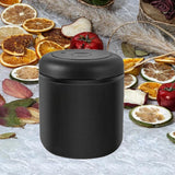 Maxbell Sealed Container Canister Food Coffee Bean Storage Container for Spice Sugar Black 700ml