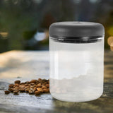 Maxbell Sealed Container Canister Food Coffee Bean Storage Container for Spice Sugar Glass 1200ml