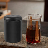 Maxbell Sealed Container Canister Food Coffee Bean Storage Container for Spice Sugar Black 1200ml
