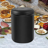 Maxbell Sealed Container Canister Food Coffee Bean Storage Container for Spice Sugar Black 1200ml