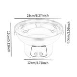 Maxbell Double Handled Lidless Thai Hot Pot Shabu Hot Pot for Hiking Kitchen Outdoor Gold L