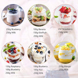 Maxbell Automatic Yogurt Machine Kitchen Gadget Professional Ice Cream Pudding Maker