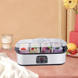 Maxbell Automatic Yogurt Machine Kitchen Gadget Professional Ice Cream Pudding Maker