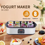 Maxbell Automatic Yogurt Machine Kitchen Gadget Professional Ice Cream Pudding Maker