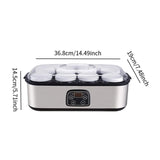Maxbell Yogurt Maker Homemade Yogurt DIY Professional Household Multifunctional 1.4L 36H