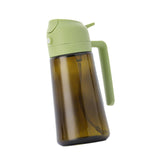 Maxbell Oil Dispenser Bottle 16oz Refillable Oil Mister for Air Fryer BBQ Peanut Oil Green