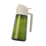 Maxbell Oil Dispenser Bottle 16oz Refillable Oil Mister for Air Fryer BBQ Peanut Oil White