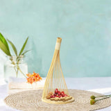 Maxbell Handmade Bamboo Woven Tray Decorative Serving Tray for Office Bathroom Party S wood