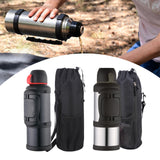 Maxbell Insulated Water Jug Portable 4L Insulated Bottle for Outdoors Fishing Travel Black