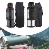Maxbell Insulated Water Jug Portable 4L Insulated Bottle for Outdoors Fishing Travel Black