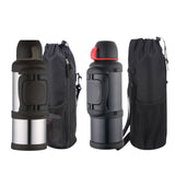 Maxbell Insulated Water Jug Portable 4L Insulated Bottle for Outdoors Fishing Travel Black