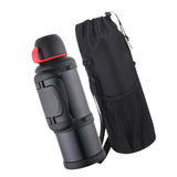 Maxbell Insulated Water Jug Portable 4L Insulated Bottle for Outdoors Fishing Travel Black