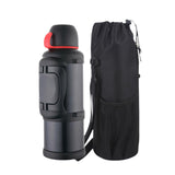 Maxbell Insulated Water Jug Portable 4L Insulated Bottle for Outdoors Fishing Travel Black