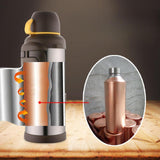 Maxbell Insulated Water Jug Portable 4L Insulated Bottle for Outdoors Fishing Travel Black