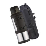 Maxbell Insulated Water Jug Portable 4L Insulated Bottle for Outdoors Fishing Travel Argent