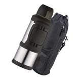 Maxbell Insulated Water Jug Portable 4L Insulated Bottle for Outdoors Fishing Travel Argent