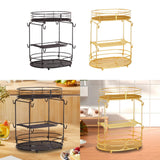 Maxbell Coffee Pod Storage Organizer Container for Home Office Restaurant Countertop Brown