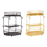 Maxbell Coffee Pod Storage Organizer Container for Home Office Restaurant Countertop Brown
