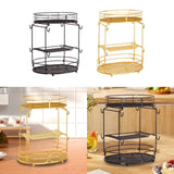 Maxbell Coffee Pod Storage Organizer Container for Home Office Restaurant Countertop Brown