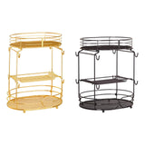 Maxbell Coffee Pod Storage Organizer Container for Home Office Restaurant Countertop Brown