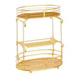 Maxbell Coffee Pod Storage Organizer Container for Home Office Restaurant Countertop Gold
