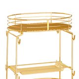 Maxbell Coffee Pod Storage Organizer Container for Home Office Restaurant Countertop Gold