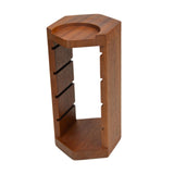 Maxbell Filtration Basket Rack Versatile Wooden Stand Holder for Restaurant Kitchen Home red wood