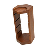 Maxbell Filtration Basket Rack Versatile Wooden Stand Holder for Restaurant Kitchen Home red wood