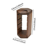 Maxbell Filtration Basket Rack Versatile Wooden Stand Holder for Restaurant Kitchen Home wood
