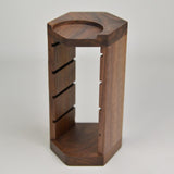 Maxbell Filtration Basket Rack Versatile Wooden Stand Holder for Restaurant Kitchen Home wood