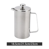 Maxbell Stainless Steel French Press Coffee Kettle for Office Outdoor Camping Travel Small
