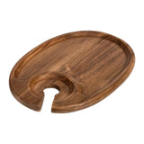 Maxbell Wooden Lightweight Appetizer Serving Platter for Restaurant Home Kitchen Bar