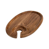 Maxbell Wooden Lightweight Appetizer Serving Platter for Restaurant Home Kitchen Bar