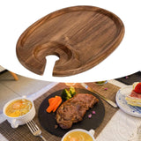 Maxbell Wooden Lightweight Appetizer Serving Platter for Restaurant Home Kitchen Bar