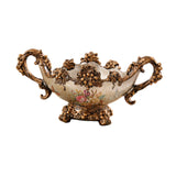 Maxbell Pedestal Fruit Plate Decorative Food Storage Dish with Base for Kitchen Home argent