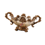 Maxbell Pedestal Fruit Plate Decorative Food Storage Dish with Base for Kitchen Home argent