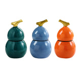 Maxbell Toothpick Holder Dispenser Cotton Swab Jar for Kitchen Home Bathroom Shelves green