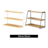 Maxbell 3 Tier Coffee Mug Holder Multifunctional Mug Shelf for Cups Condiments Bowls white S