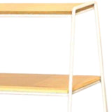 Maxbell 3 Tier Coffee Mug Holder Multifunctional Mug Shelf for Cups Condiments Bowls white S