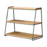 Maxbell 3 Tier Coffee Mug Holder Multifunctional Mug Shelf for Cups Condiments Bowls black L