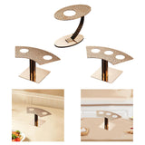 Maxbell Ice Cream Cone Holder with Base Display Tray for Thanksgiving Party Birthday 1 Hold