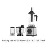 Maxbell Mixer Blender 3 in 1 Household Practical Countertop for Cafe Restaurant Dorm