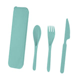 Maxbell Camping Cutlery Set Utensils for Family Gatherings Barbecue Kitchen Supplies green