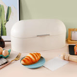 Maxbell Metal Bread Box Bin Metal Bread Storage Bin with Lid for Toasts Home Cookies